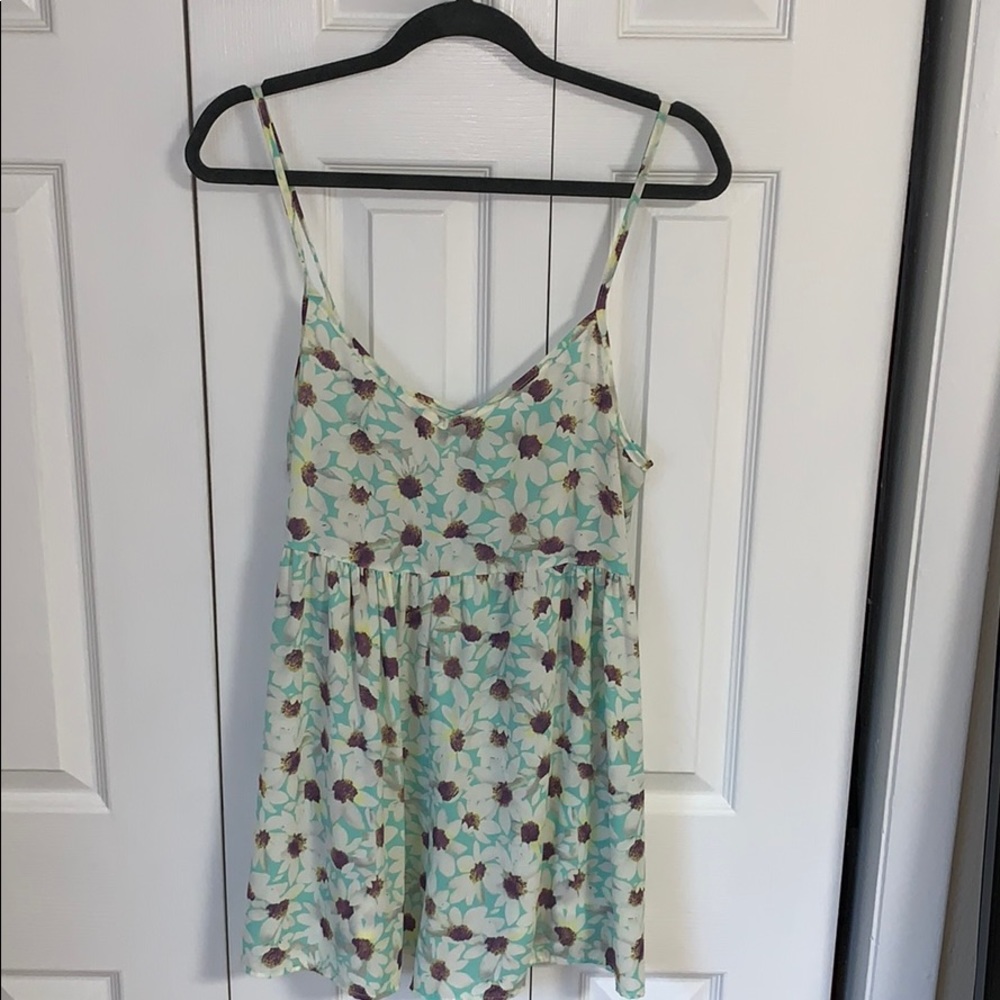 Daisy Print Romper